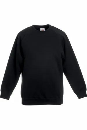 Fruit Of The Loom Kinderen Unisex Raglan mouwen Sweatshirt