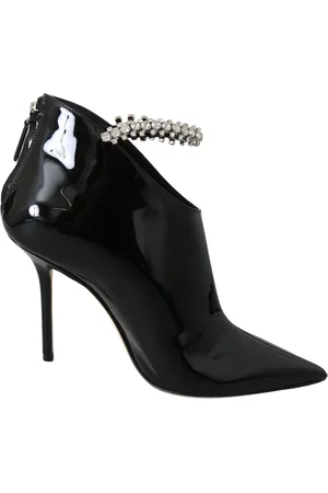 Jimmy Choo Leren Laarzen Met Ritssluiting En Hakken