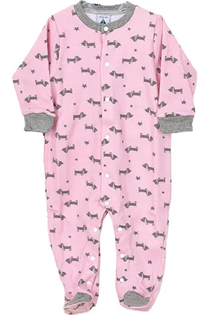 BABIDU Romper 14144 met lange mouwen en ronde hals voor baby