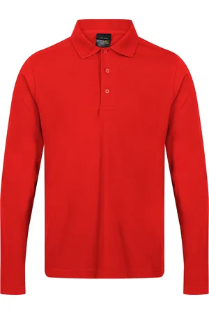 Regatta Heren Pro Poloshirt Met Lange Mouwen (Klassiek )