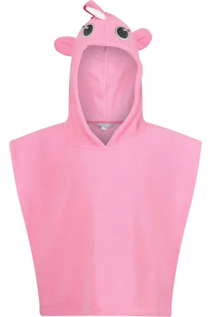 Regatta Childrens/Kids Luna De Eenhoorn Capuchonhanddoek (Zoet Roze)
