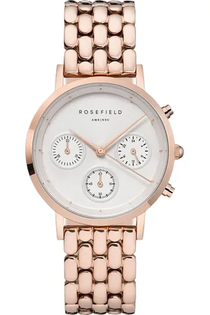 ROSEFIELD Dameshorloge Kwarts Roze Goud