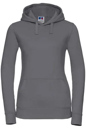 Russell Athletic Russell Dames/Dames Authentic Hoodie (Konvooi Grijs)