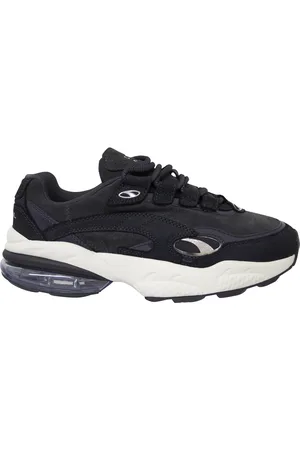 PUMA Cell Venom Patent Navy Blue Low Lace Up Damestrainers 369654 05