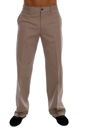 Dolce & Gabbana Katoenen chinobroek met stretch