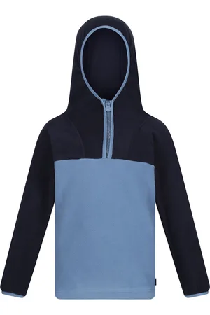 Regatta Kinderen/Kinderen Fayley Fleece Hoodie (Marine/Koronetblauw)