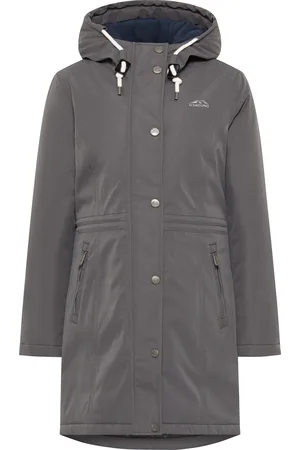 Icebound Winter parka Klima Iglo Dames steengrijs