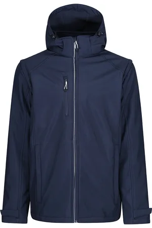 Regatta Heren Erasmus 4 In 1 Jas Soft Shell (Marine)