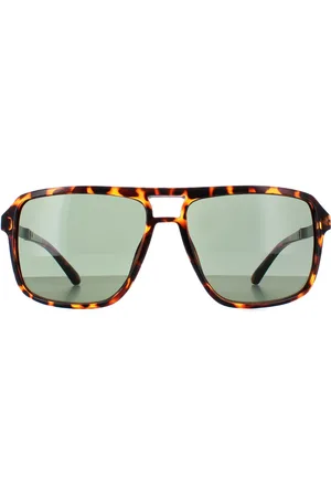 Guess GF5085 52N donker havana groen zonnebril