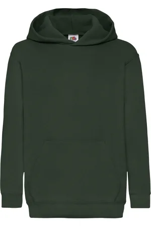 Fruit Of The Loom Kinder Unisex Sweatshirt Met Capuchon / Hoodie (Bottle )
