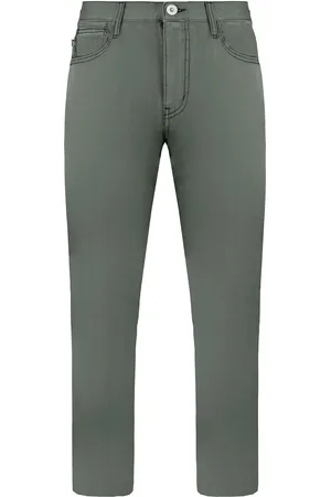 Emporio Armani Normale Pasvorm Heren Chino Broek