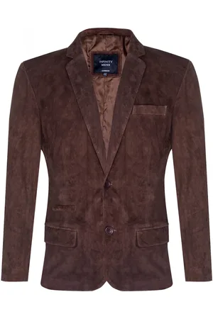 Infinity Blazer suède jas Zachte Italiaanse leren jas