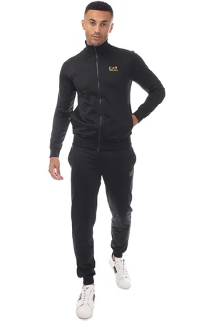 EA7 Heren Emporio Armani Trainingspak met volledige rits in