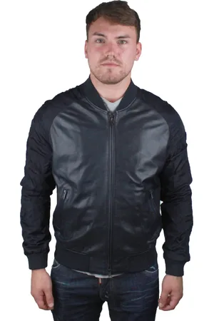 Emporio Armani W1B54P W1P58 0011 Leather Jacket