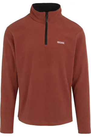 Regatta Geweldig voor Buiten Heren Thompson Half Zip Fleece Sweater ( Oker)