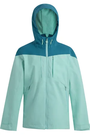 Regatta Kinder/Kinder Highton VI Waterdichte Jas (Aruba Blauw/Exotisch Plume/Icy Morn)