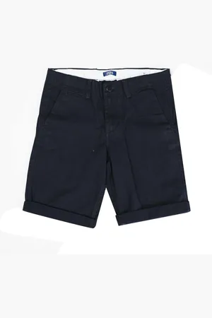 JACK & JONES Jack Jones Fred Chino Korte Broek voor jongens in marineblauw