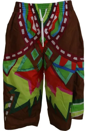 Dsquared2 Bedrukte heren strandkleding shorts