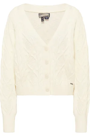 Dreimaster Vest Dames wolwit