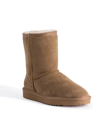 Aus Wooli Australië Mid Calf Ritssluiting