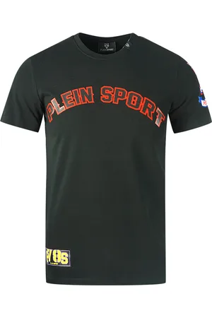 Philipp Plein Multi Colour Logos Black T-Shirt