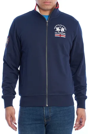 La Martina YMF602-FP112 Heren Zip Up Sweatshirt