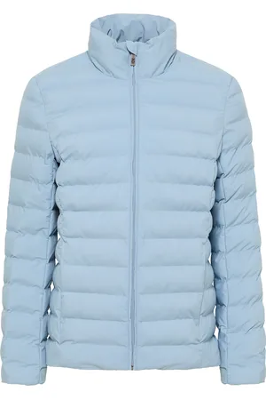 MO Gewatteerd winterjack Heren lichtblauw