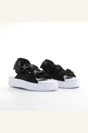PUMA Platform YLM 19 Textiel Dames Omhoog Sandalen 369424 01