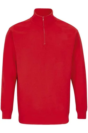 Sols Uniseks Conrad Sweatshirt met Quarter Zip voor volwassenen (Helder )
