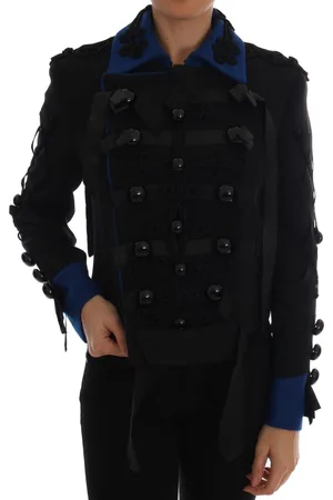 Dolce & Gabbana Trenchcoat Van Wol Met Dubbele Rij Knopen