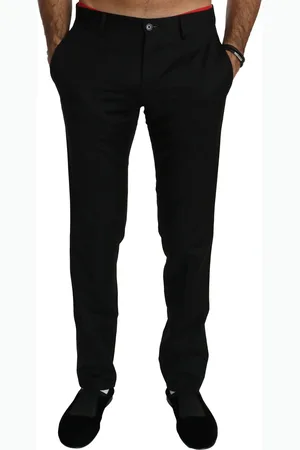 Dolce & Gabbana Prachtige wollen geklede broek