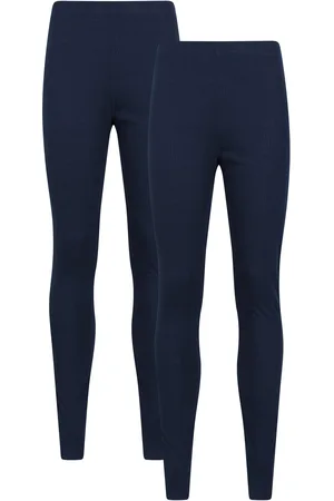 Mountain Warehouse Dames/Dames Talus Thermische Base Layer Legging (Set van 2) (Marine)