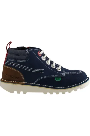 Kickers Hi Stroll Kinderen Navy Laarzen