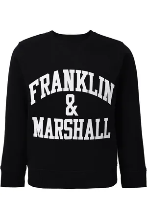 Franklin & Marshall Logo Kinderen Zwarte Trui