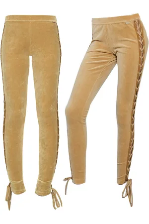 PUMA X Fenty Laced Velour Tan Legging - Dames
