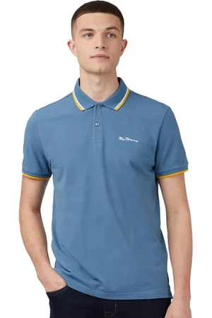 Ben Sherman | Heren Polo met Contrasterende Bies