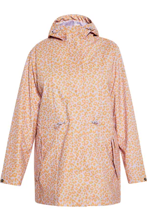 Schmuddelwedda Grote maat regenjas Dames Pastel Lavendel Leeuw