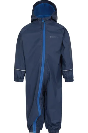 Mountain Warehouse Spright waterdicht regenpak voor kinderen (Marine)