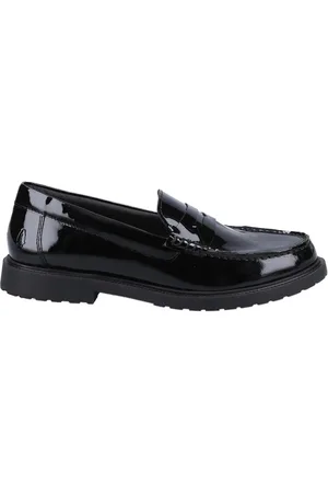 Hush Puppies Dames/Dames Verity Leren Loafers ( octrooi)