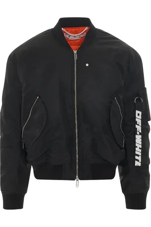 OFF-WHITE Industrial Black Bomber Jacket