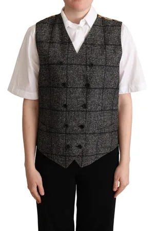 Dolce & Gabbana Wollen Gilet Met Luipaardprint