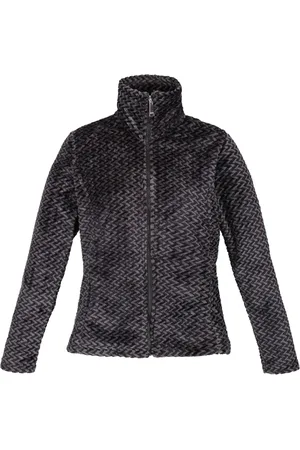 Regatta Dames/Dames Heloise Marl Full Zip Fleece Jas (Zwarte vlecht)
