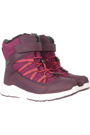 Mountain Warehouse Denver Adaptive Waterdichte Sneeuwlaarzen voor Kinderen/Kinderen (Bes)