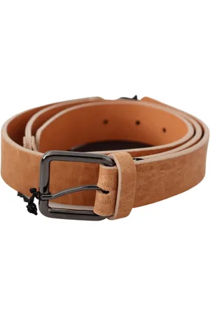 Costume National Klassieke Lichte Leren Riem