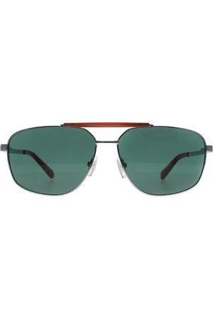 Guess GU00054 08N glanzend bronsgroen zonnebril
