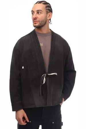 AMBUSH Herenhemd Kimono Denim in