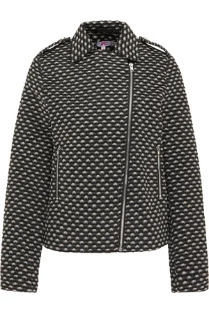 myMo Jas Dames zwart wit