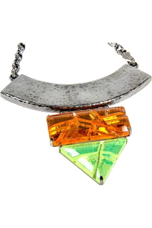 Bottega Veneta Veelkleurige Plexiglas Ketting