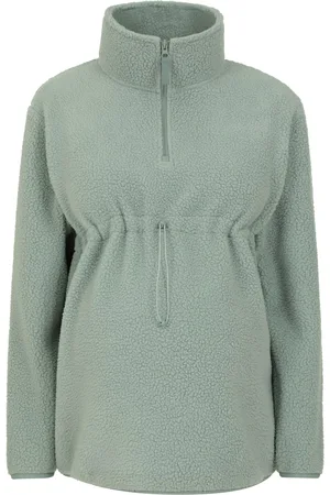Mountain Warehouse Dames/Dames Sherpa Half Rits Zwangerschaps Fleece Top