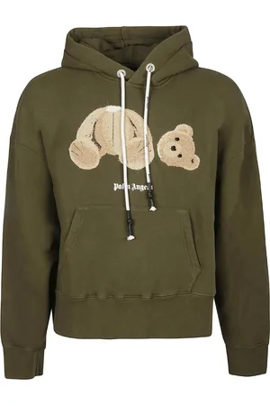 Palm Angels Kill The Bear Green Hoodie